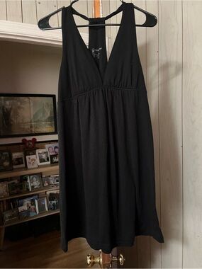 No Boundaries Black Midi Dress